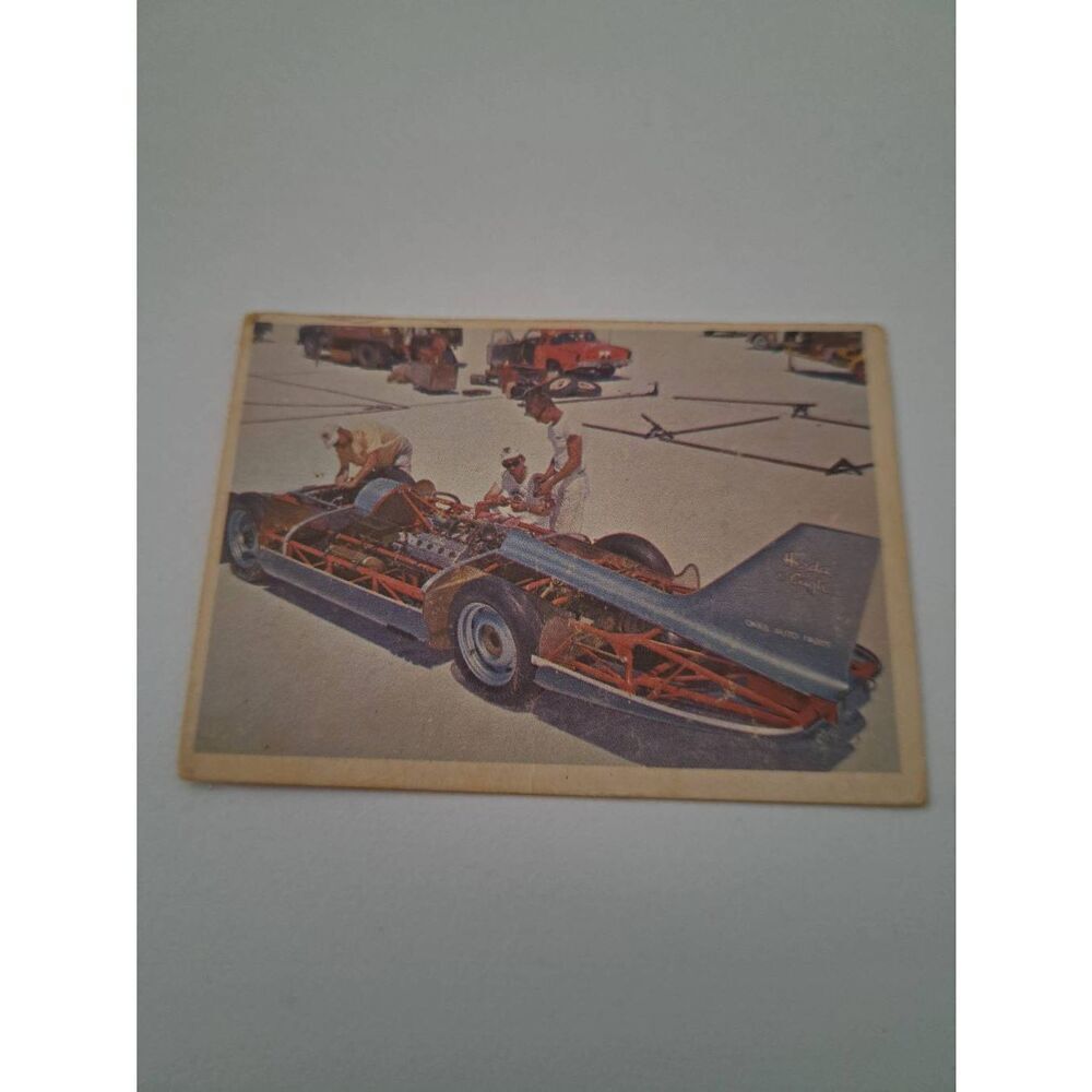 Vintage 1965 Hot Rod Magazine Spec Sheet Trading Card #52 Bob Herda